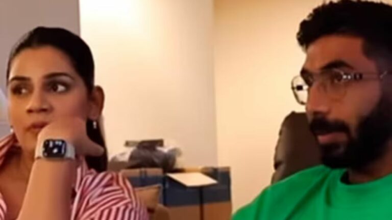 IND vs PAK: భార్యతో మ్యాచ్ ఆడుతున్న బుమ్రా.. ఆందోళనలో ఫాన్స్!