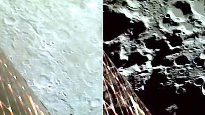 Chandrayan-3: నీలి ఆకుపచ్చ రంగులో జాబిల్లి.. చంద్రయాన్-3 తొలి వీడియో..!