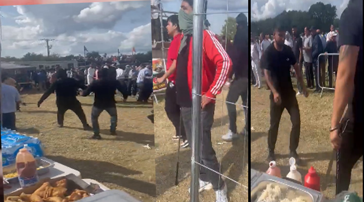 Kabaddi Tournament: కబడ్డీ మ్యాచ్‌లో కొట్టుకున్న రెండు వర్గాలు..కత్తులు, తుపాకీలతో దాడి