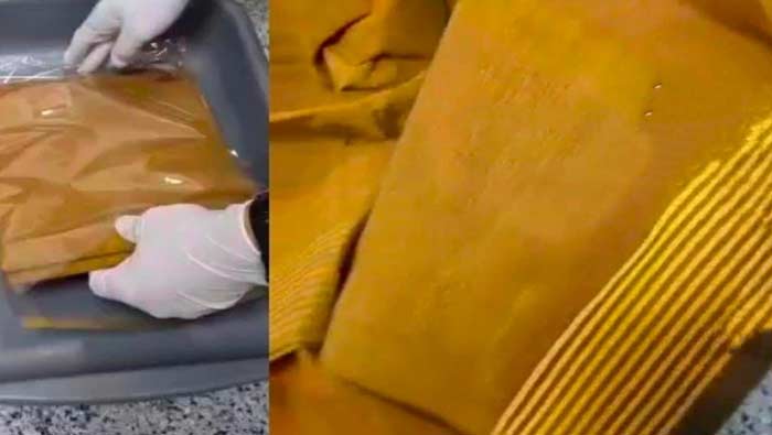 Gold Smuggling: ఏం ఐడియా రా బాబు.. చీరకు గోల్డ్ స్ప్రే చేసి స్మగ్లింగ్‌