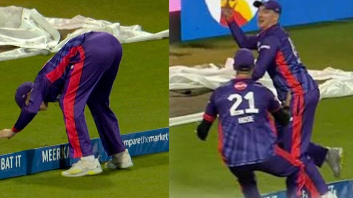 Harry Brook Catch: క్రికెట్ చరిత్రలోనే కనీవినీ ఎరుగని క్యాచ్.. బ్రూక్ క్యాచ్ పట్టినా మరొకరి ఖాతాలో క్రెడిట్!