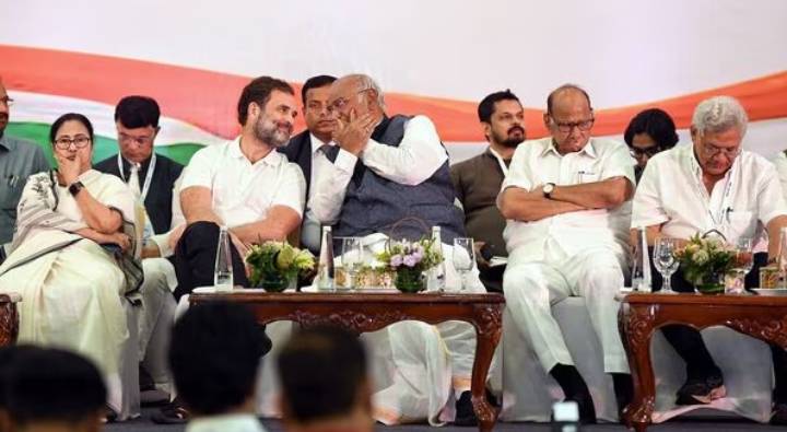 Opposition Parties: రెండ్రోజుల సమావేశం.. ‘ఇండియా’ కూటమి లోగో విడుదల