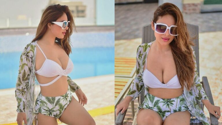 Neha Malik Pics: ఆహా అనిపిస్తున్న నేహా.. బికినీలో అందాలు ఆరబోసిన హాట్ బ్యూటీ!
