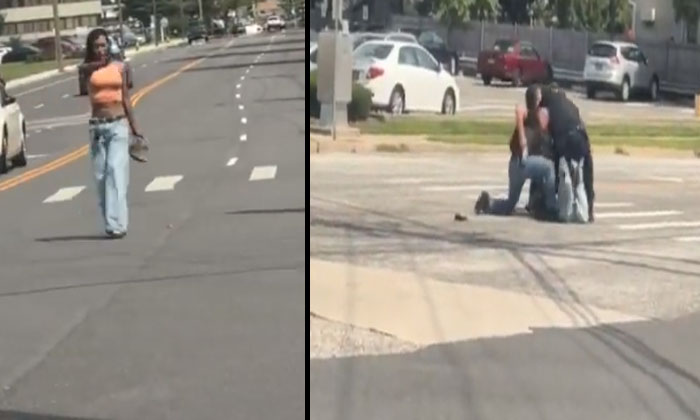 Woman With Gun: గన్ తో విలన్ లా హడావుడి చేసిన మహిళ… పోలీసులు ఎలా పట్టుకున్నారంటే?