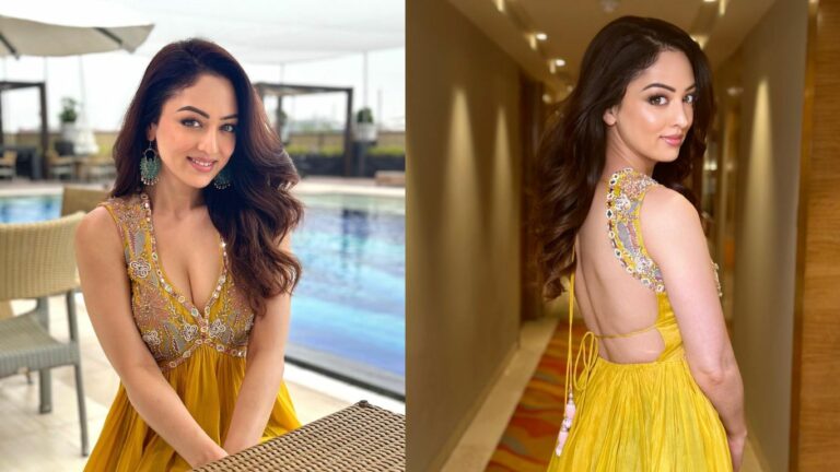 Sandeepa Dhar Pics: బ్యాక్ లెస్ ఫోజులతో కుర్రాళ్ల గుండె దడ పెంచేస్తున్న సందీప ధార్!