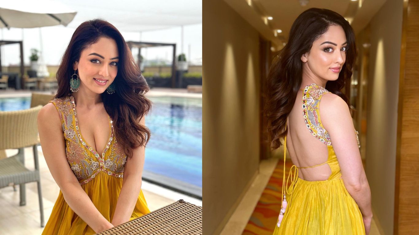 Sandeepa Dhar Pics: బ్యాక్ లెస్ ఫోజులతో కుర్రాళ్ల గుండె దడ పెంచేస్తున్న సందీప ధార్!