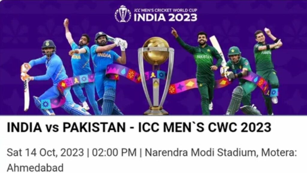 Tickets Ind Vs Pak