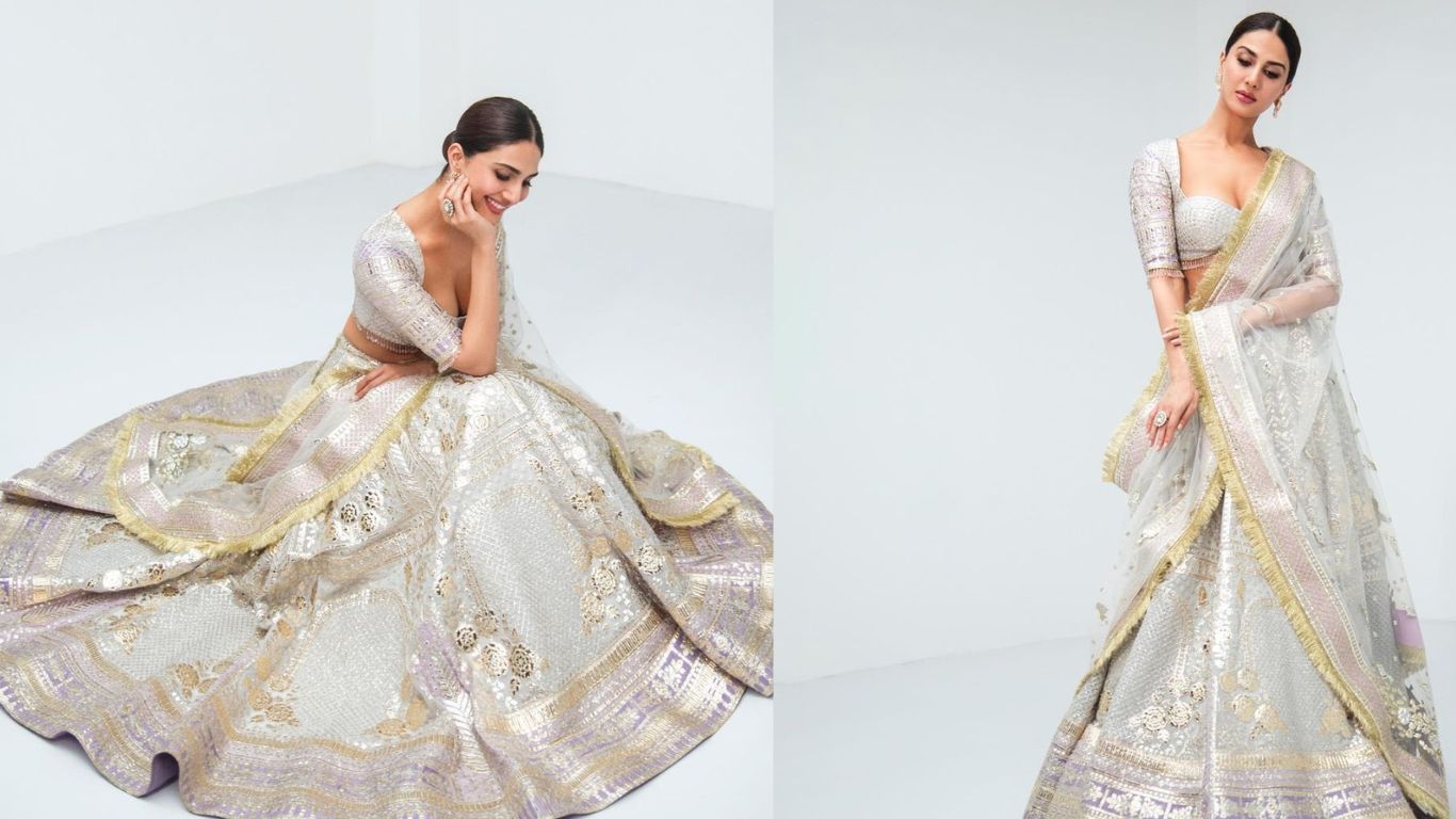 Vaani Kapoor Pics: లెహెంగాలో వాణీ కపూర్ గ్లామర్‌ లుక్‌.. హాట్ పిక్స్ వైరల్!