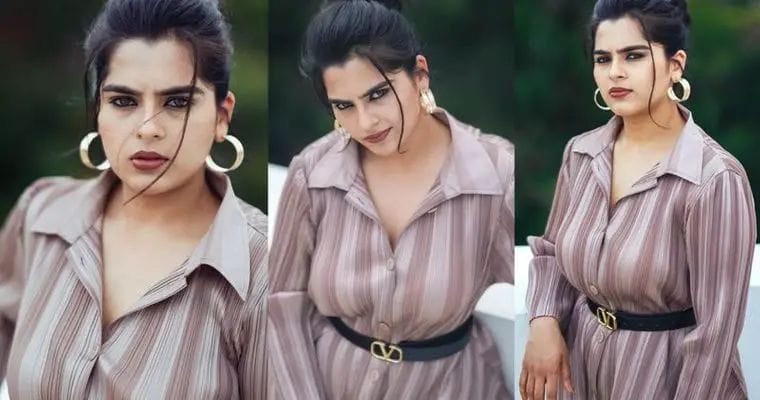 Kavya Kalyanram :స్టైలిష్ లుక్ లో టెంప్ట్ చేస్తున్న కావ్య కళ్యాణ్ రామ్…