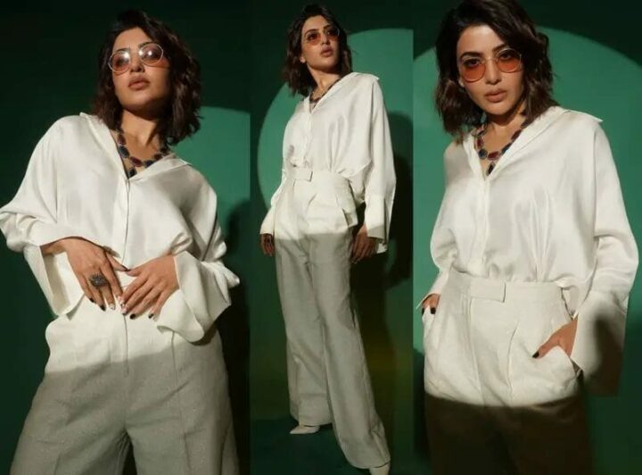 Samantha : స్టైలిష్ లుక్ తో అదరగొడుతున్న సమంత..