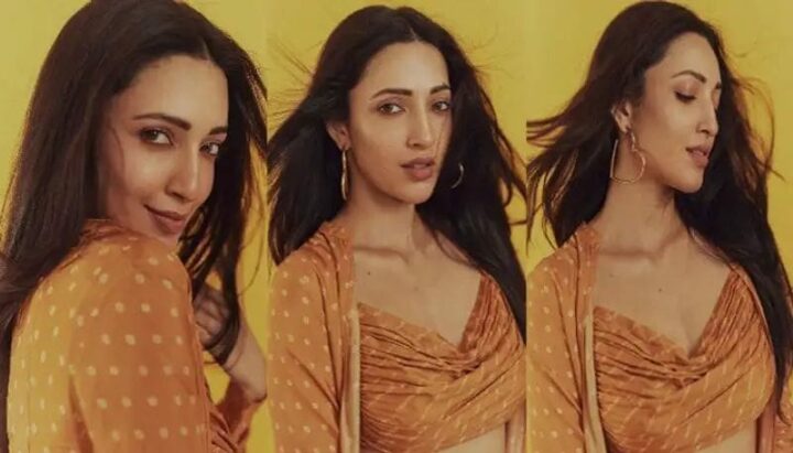 Neha Shetty : ఆరెంజ్ డ్రెస్ లో మెరిసిన నేహా శెట్టి.. కిల్లింగ్ లుక్స్ తో అదరగొడుతుందిగా..