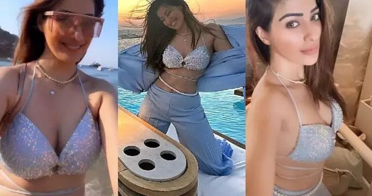 Rai Laxmi : సముద్రం ఒడ్డున బికినీ టాప్ లో రత్తాలు అరాచకం..