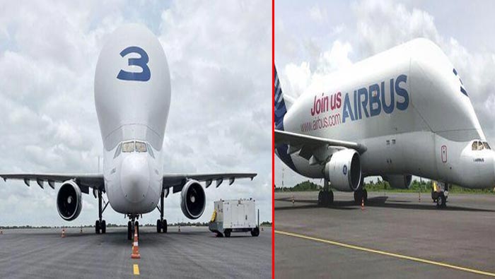 Hyderabad: శంషాబాద్ ఎయిర్ పోర్ట్ లో అతిపెద్ద  ఎయిర్ బస్ కార్గో విమానం