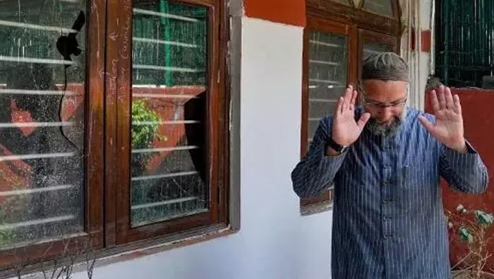 Asaduddin Owaisi: నా ఇంటిపై ఎన్ని సార్లు దాడి చేస్తారు.. ఇది ఐదోసారి
