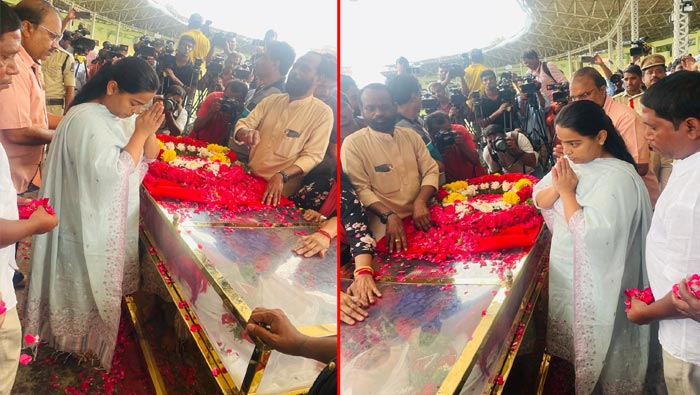 Bandaru Vijayalaxmi: గద్దర్ కు ఘన నివాళులర్పించిన బండారు విజయలక్ష్మి