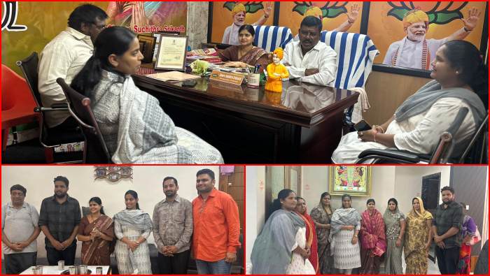 Bandaru Vijayalaxmi: రాంగోపాల్‌పేట డివిజన్‌లో పర్యటించిన బండారు విజయలక్ష్మి