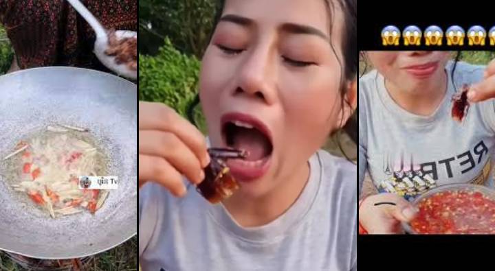 Viral Video: నీ టేస్ట్ తగలెయ్యా.. చట్నీతో బొద్దింక తినడం ఏంటి..!