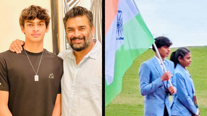 Commonwealth Youth Games- 2023: కామన్వెల్త్ యూత్ గేమ్స్ ప్రారంభ వేడుకల్లో మాధవన్ కుమారుడు