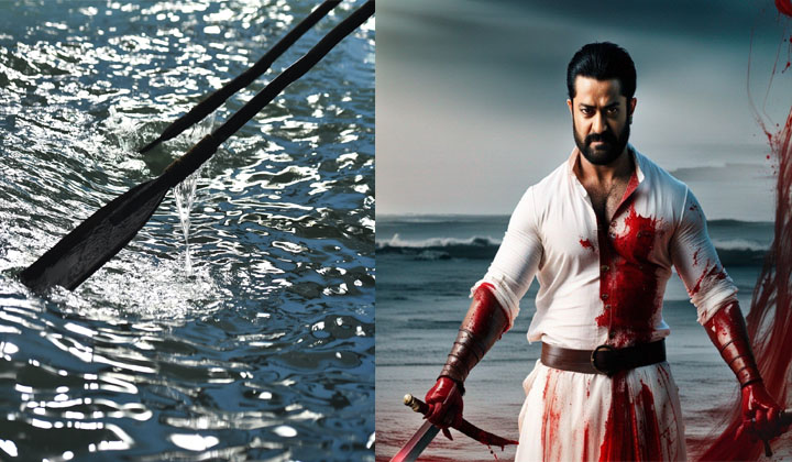 NTR: ఎరుపెక్కిన సంద్రం… తెప్పల్లో తెగిపడిన తలలు