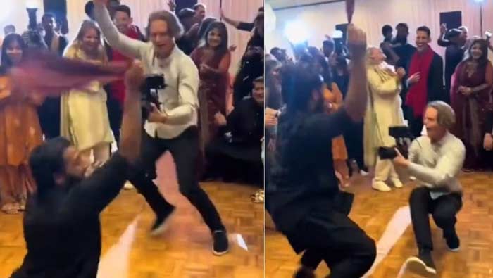 Viral Video: ఏం డ్యాన్స్‌.. ఏం స్టెప్పులవి.. పొరపాటున ఫొటోగ్రాఫర్‌ అయ్యాడేమో..?