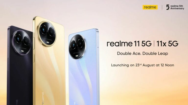 Realme 11 5G Launch: ఆగష్టు 23న రియల్‌మీ 11 5జీ స్మార్ట్‌ఫోన్‌ లాంచ్.. ధర, ఫీచర్స్ వివరాలు ఇవే!