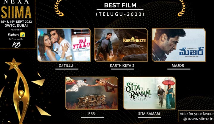 SIIMA 2023: ఆర్ఆర్ఆర్ మరో రికార్డ్.. ఏకంగా 11 నామినేషన్స్