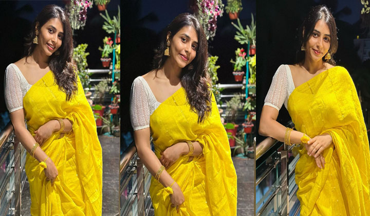 Sapthami Gowda: ఎల్లో ఎల్లో… బ్యూటిఫుల్ పిల్లో