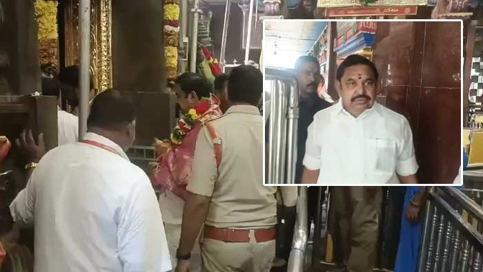 Palaniswami: బెజవాడ దుర్గమ్మ సేవలో మాజీ సీఎం పళనిస్వామి