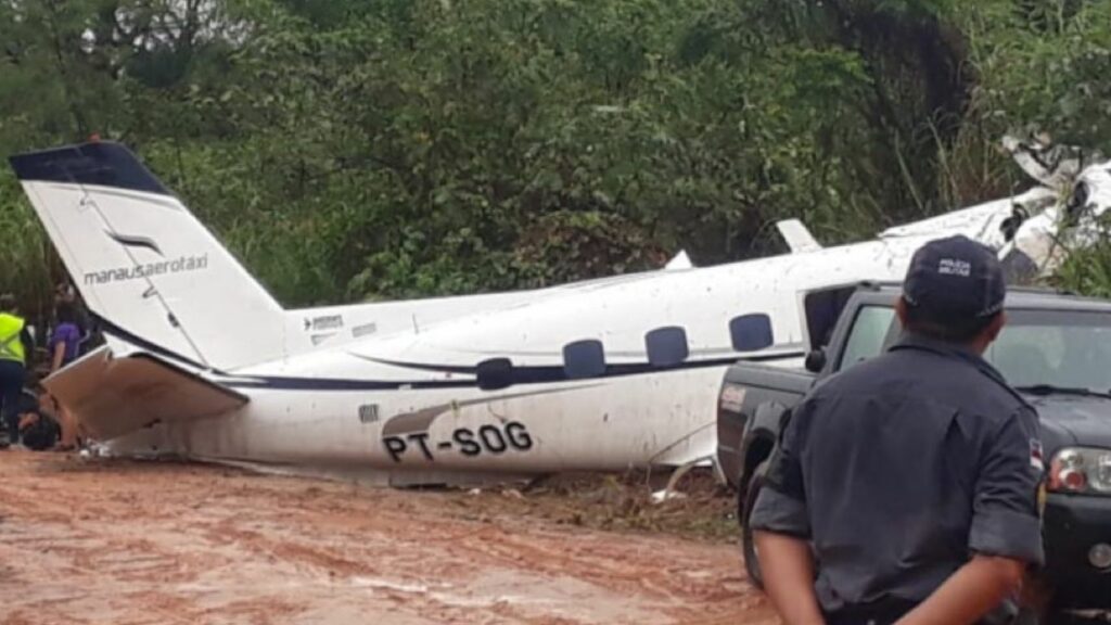 Plane Crash In Brazil