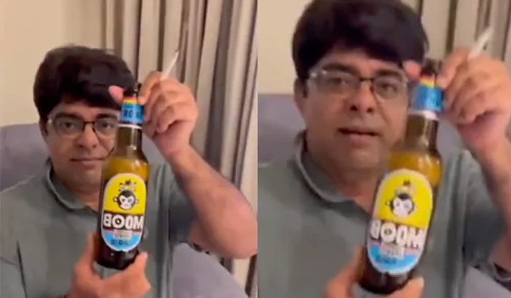 Srikanth Iyengar Satirical Video On Boom Boom Beer