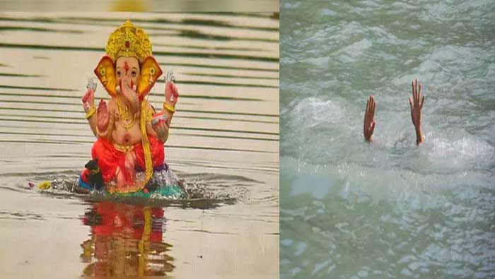 Crime :గణేష్ నిమజ్జనంలో అపశృతి .. ఇద్దరు యువకులు మృతి