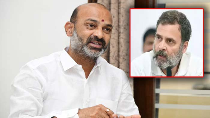 Bandi Sanjay: మీ స్క్రిప్ట్ రైటర్ ను మార్చుకోండి పప్పు జీ అంటూ రాహుల్ గాంధీపై సెటైర్