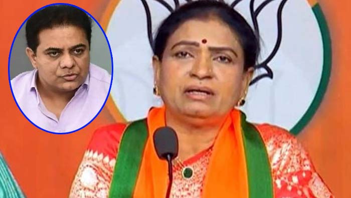 DK Aruna: మంత్రి కేటీఆర్ కు కౌంటర్ ఇచ్చిన డీకే అరుణ