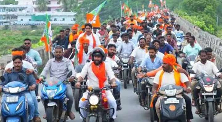 Kishan Reddy : ప్రారంభమైన కిషన్‌ రెడ్డి బైక్‌ ర్యాలీ