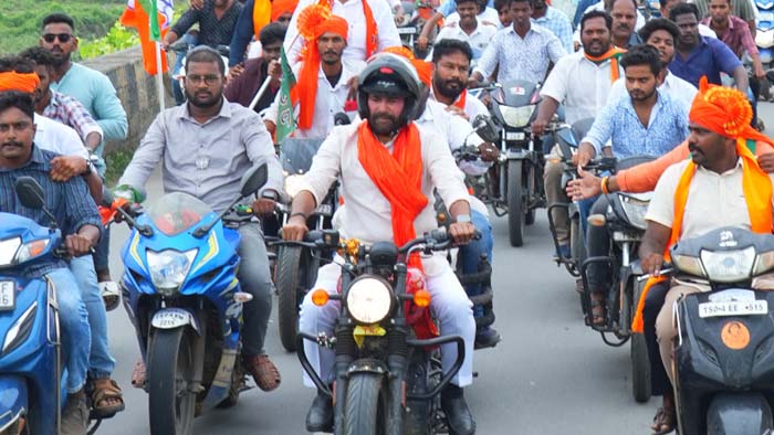 BJP Bike Rally: హైదరాబాద్‌లో బీజేపీ బైక్‌ ర్యాలీ.. పాల్గొన్న కిషన్‌రెడ్డి