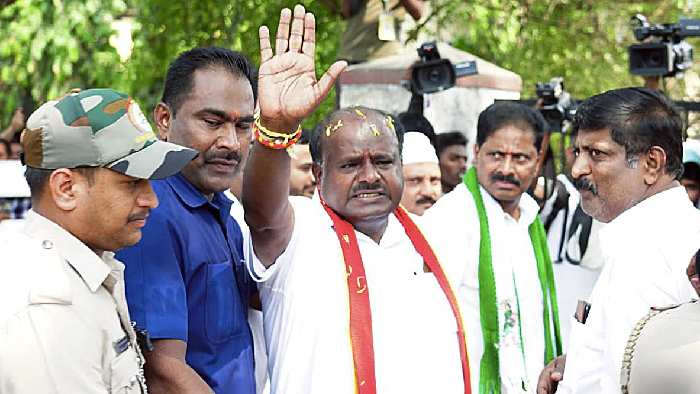 BJP-JDS Alliance: కాంగ్రెస్‌ని ఓడించడమే లక్ష్యం.. పొత్తుపై మాజీ సీఎం కీలక వ్యాఖ్యలు..