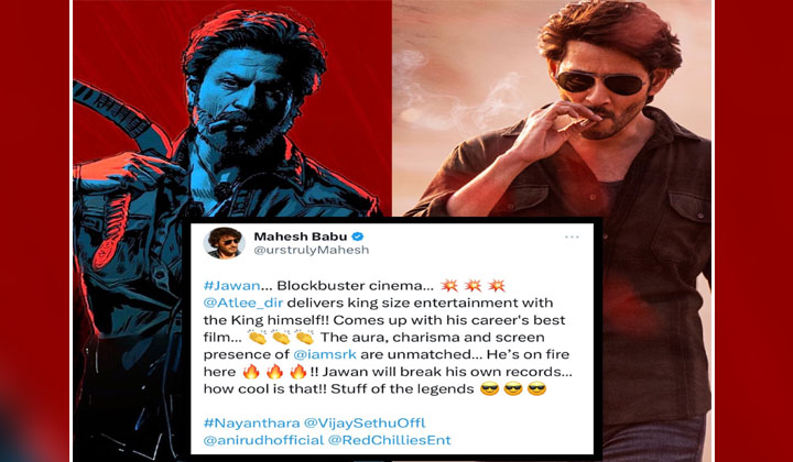 Mahesh Babu: షారుఖ్ సినిమాకి సూపర్ స్టార్ సూపర్బ్ రివ్యూ