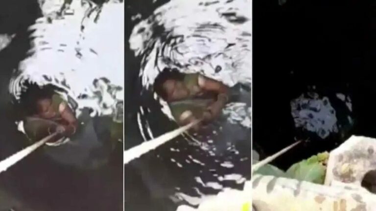 Madhya Pradesh : కట్నం కోసం నీచానికి దిగజారిన భర్త.. తాడు కట్టి బావిలోకి తోసి..