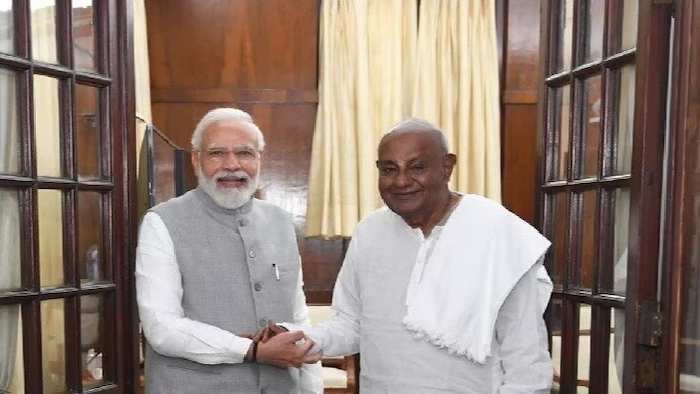 BJP-JDS alliance: కొత్త రాజకీయ సమీకరణం.. పొత్తు దిశగా బీజేపీ, జేడీఎస్