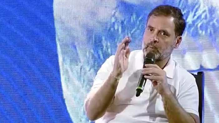 Rahul Gandhi: ఎంపీ, రాజస్థాన్, తెలంగాణ, ఛత్తీస్‌గఢ్ రాష్ట్రాల్లో కాంగ్రెస్ గెలుస్తుందా..? రాహుల్ ఏమన్నారంటే..?