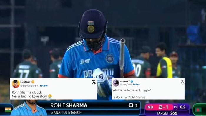 Rohit Sharma: రోహిత్ శర్మ డకౌట్.. టీమిండియా సారథి ఖాతాలో చెత్త రికార్డ్