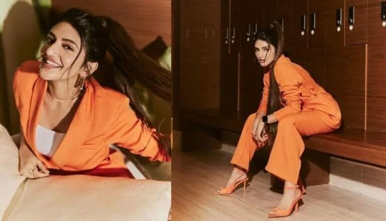 Sreeleela : ఆరెంజ్ డ్రెస్ లో కొంటె చూపులతో మతులుపోగొడుతున్న శ్రీలీలా..