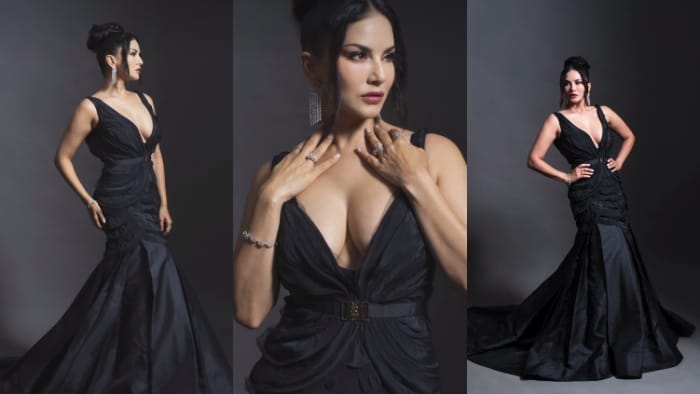 Sunny Leone:  బ్లాక్ స్కిన్ ఫిట్ డ్రెస్సులో క్లివేజ్ షో చేస్తున్న సన్నీ.. అబ్బా కష్టమే..