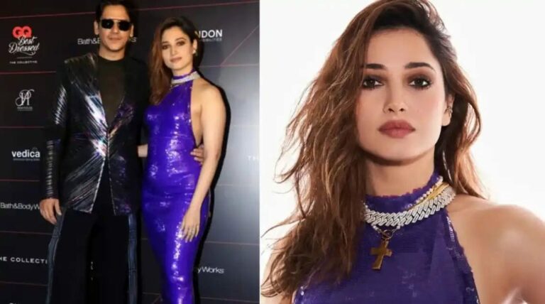 Tamanna: బాయ్ ఫ్రెండ్ తో కలిసి ఈవెంట్లో సందడి చేసిన తమన్నా..బ్లూ డ్రెస్సులో మెరిసిపోతున్న మిల్క్ బ్యూటీ..