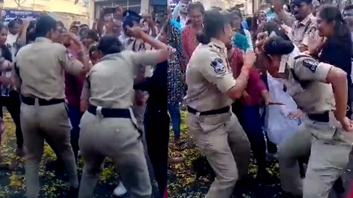 Police Dance: దద్దరిల్లిన ట్యాంక్‌బండ్‌.. నిమజ్జనంలో మహిళపోలీసుల డ్యాన్సులు హైలెట్‌
