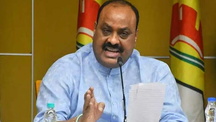 Atchannaidu: ఎన్నికల వరకూ చంద్రబాబును జైల్లో ఉంచాలని చూస్తున్నారు..