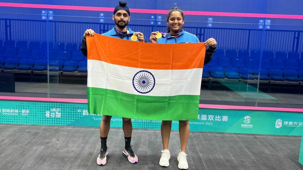 Dipika Pallikal Hardinder Pal Singh Sandhu