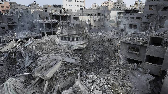 Israel-Hamas War: అంధకారంలో గాజా.. ఉన్న ఒక్క విద్యుత్ కేంద్రం ఖతం..