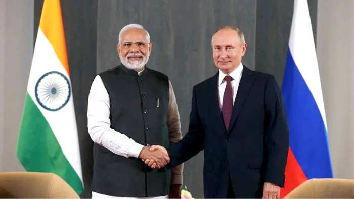 Putin, Modi