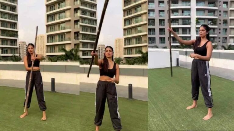 Malavika Mohanan : కర్రసాము నేర్చుకుంటున్న మాళవిక.. ఆ సినిమా కోసమేనా..?